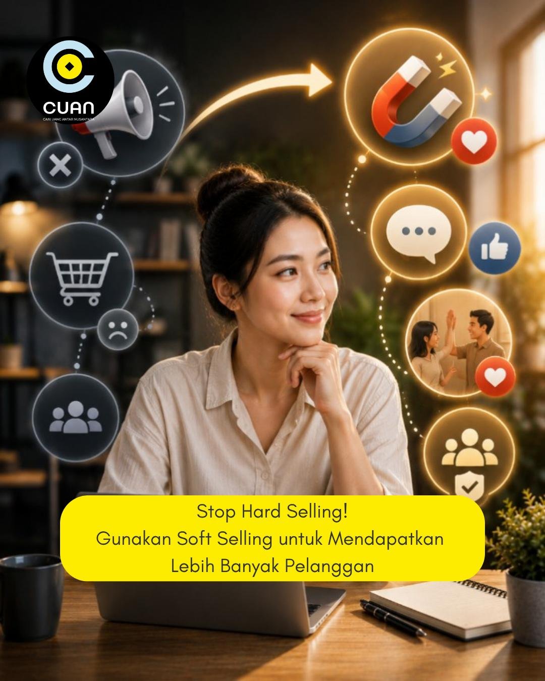 Stop Hard Selling! Gunakan Soft Selling untuk Mendapatkan Lebih Banyak Pelanggan